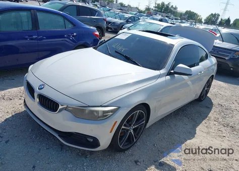 2019 BMW 430I из США, поврежденный, VIN WBA4W3C5XKAF93209